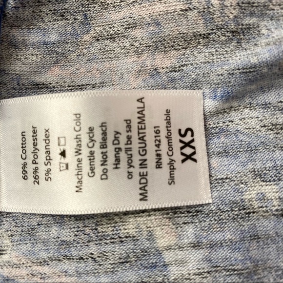 BNWT XXS Lularoe Irma - Picture 7 of 8